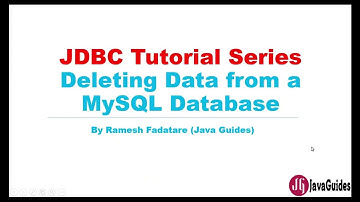 Tutorial JDBC - Bagian 6: Menghapus Data dari Database MySQL
