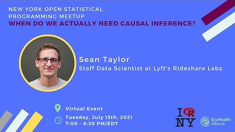Sean Taylor - When do we actually need causal inference?