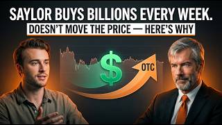Why Saylor Buying Billions Of Bitcoin Every Week Doesn't Move The Price (The Real Reason)