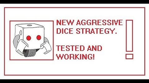 aggressive winning strategy for online dice. september 2018 win big!!