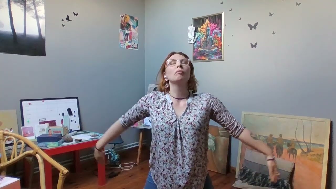 danser en fermant les yeux