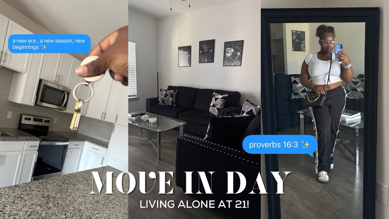 Moving Series EP.1: Empty Apartment Tour, unpacking, mini shopping + more ✨