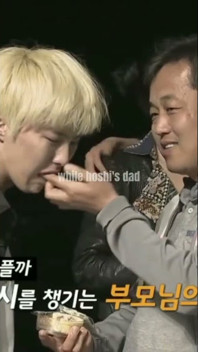 Hoshi please be my brother, I want a dad like him too🤧 #hoshi #seventeen