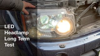 LED Headlamp Bulb Long Term Test