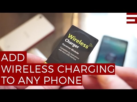 How to add wireless charging to the HTC One (M8) or any Android smartphone