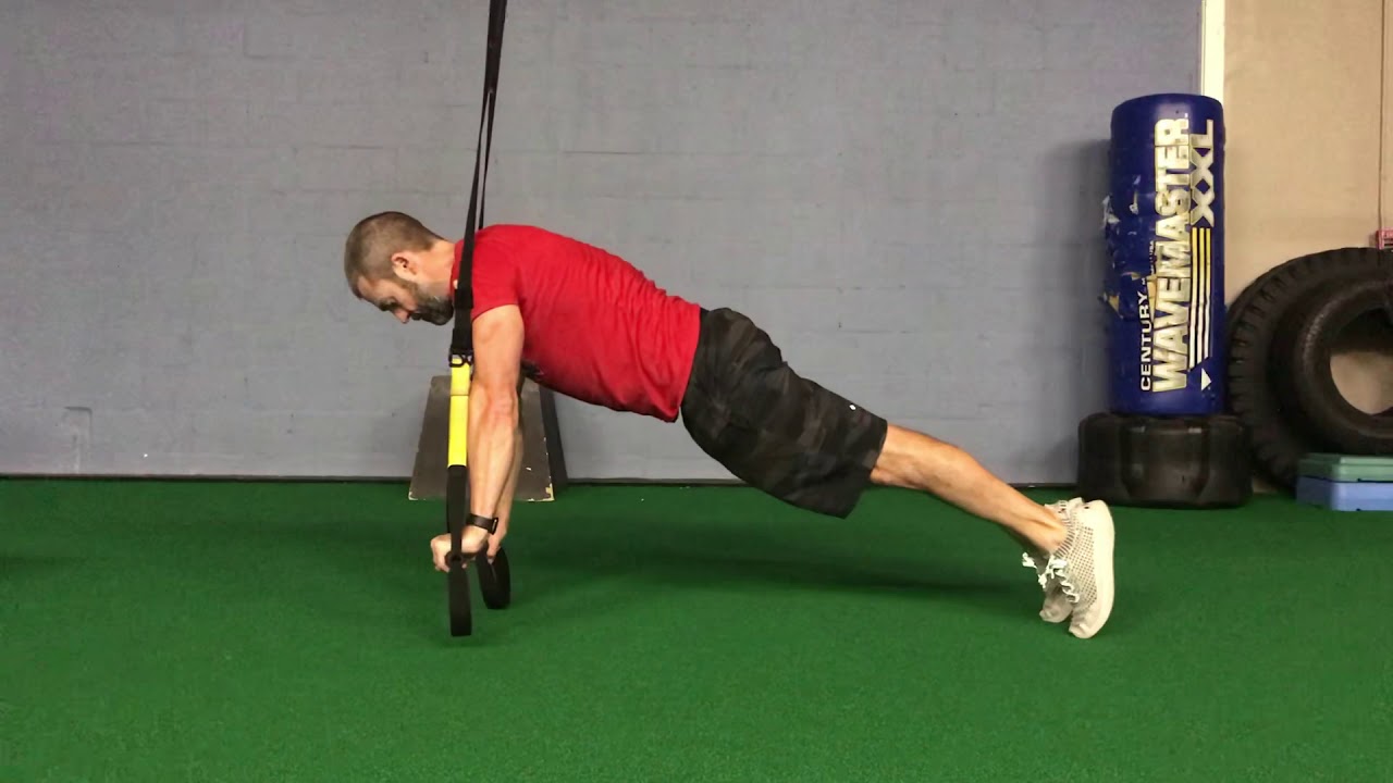 TRX plank hold YouTube