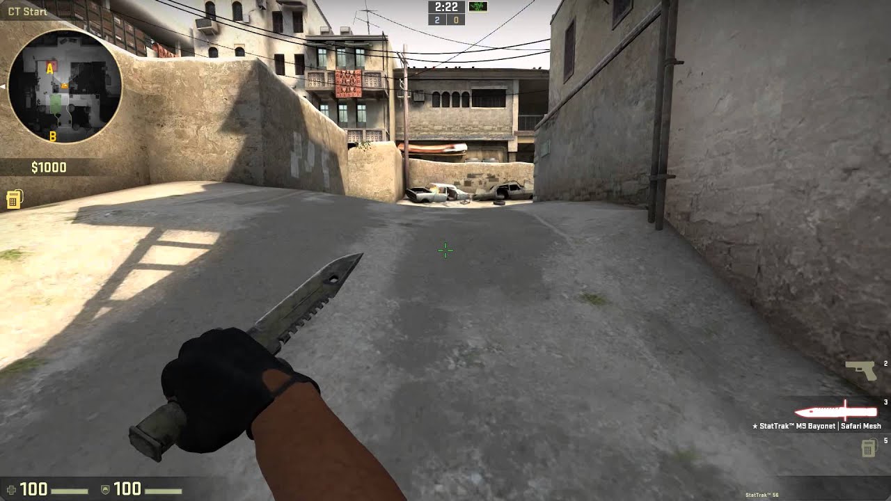 CS:GO Knife Showcase #1 ★ StatTrak™ M9 Bayonet | Safari Mesh Field ...