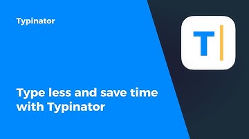 Typinator: Type less and save time