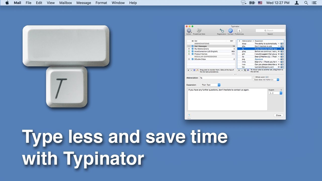 typinator insert time