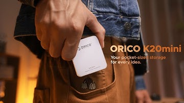 Ultra-Slim. Record with Ease | ORCIO K20Mini Ultra-slim External SSD