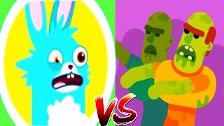 Run Sausage Run! Vs Bowmasters - Gameplay Walkthrough - New Zombie Day Epic Wins screenshot 2