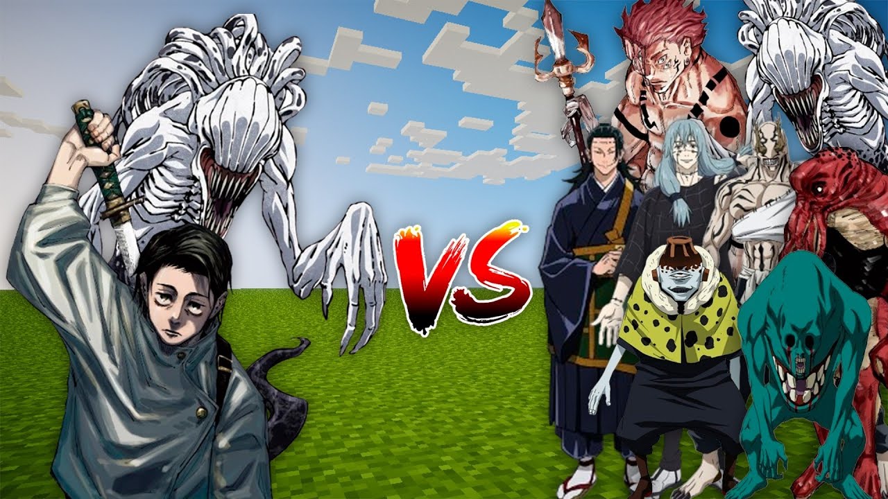 Yuta Okkotsu vs Cursed Spirits