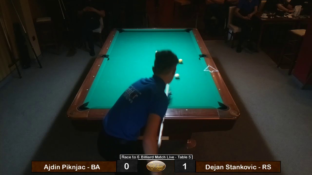 Gran Klub - Billiard Table 5 - Live Streaming by BilliardON.com sports news