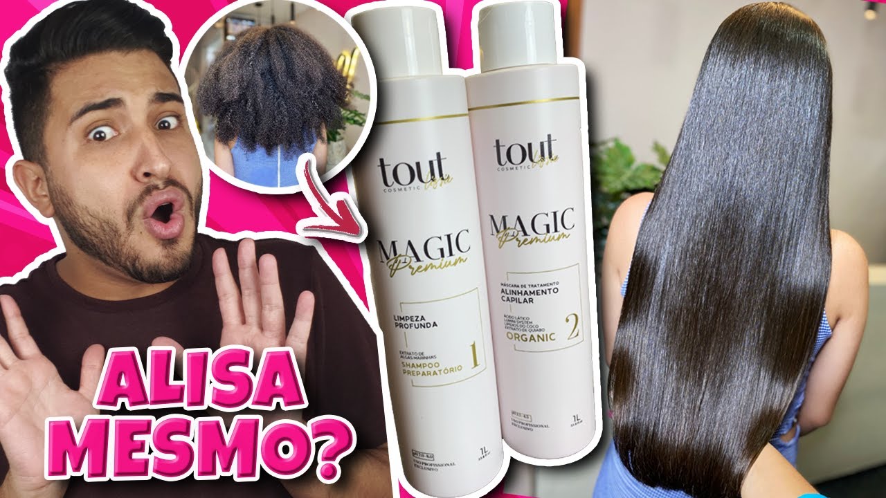 Progressiva Magic Premium Tout Lissie: Funciona? Alisa cabelo crespo ...