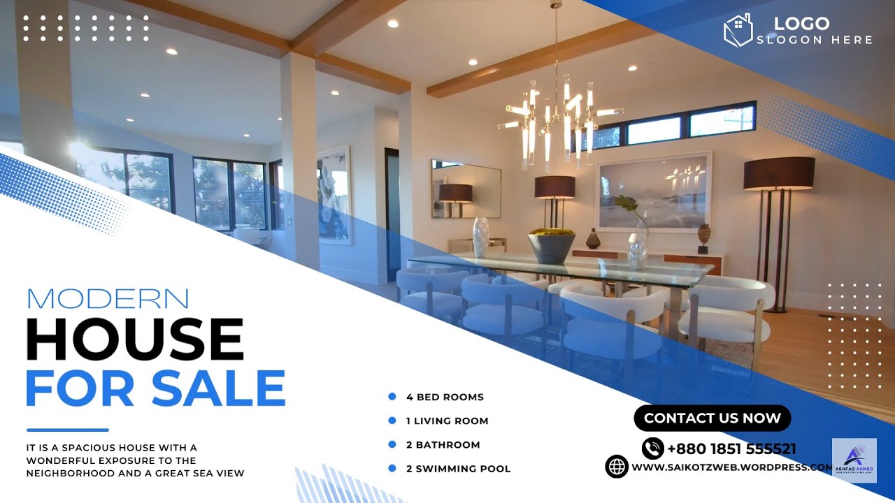 Real Estate Video Editing Portfolio_Ashfaq Ahmed -  Professional Video Editor & Graphics Designer