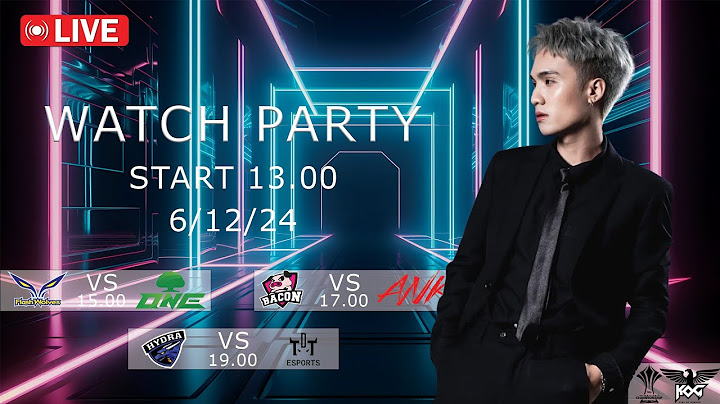 Watch Party ROV AIC 2024 รอบ Swiss Stage วันที่2