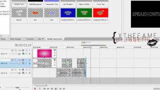 Sony Vegas Tutorial || Text Effect #1