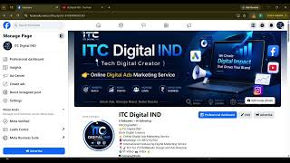 My New Facebook Page Interface {ITC Digital IND} screenshot 3