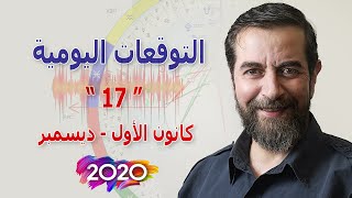 توقعات الأبراج سعيد مناع اليوم الخميس 17 ديسمبر 2020 وانتقال زحل الى الدلو