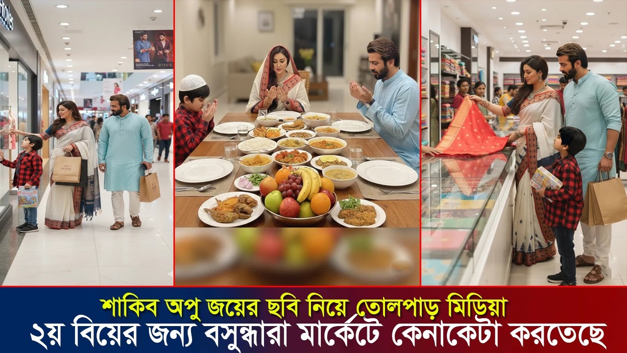 ২য় বিয়ের জন্য বসুন্ধারা মার্কেটে কেনাকেটা করতেছে শাকিব অপু ছবি নিয়ে তোলপাড় মিডিয়া !! shakib news