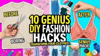 10 Genius Fashion Hacks - You’ll Wish You Knew Sooner!