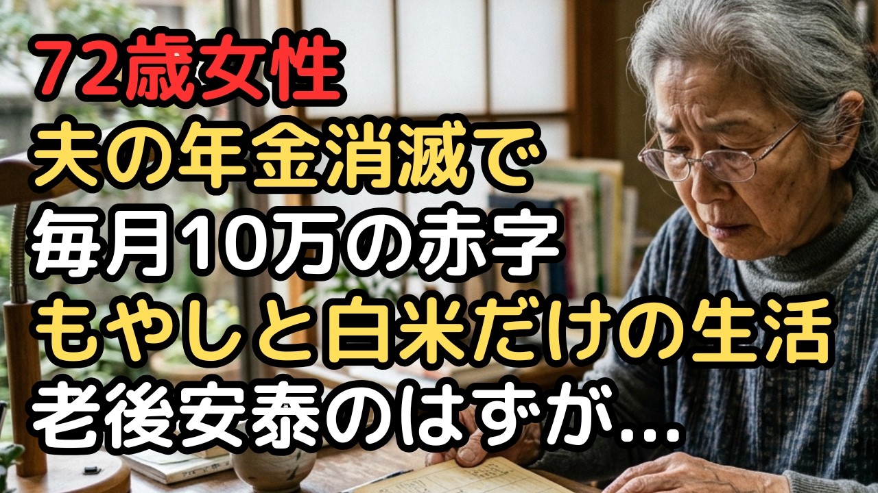 夫の年金19万円+私の年金8万円で安泰のはずが…72歳未亡人に届いた「遺族年金月10万円」の現実