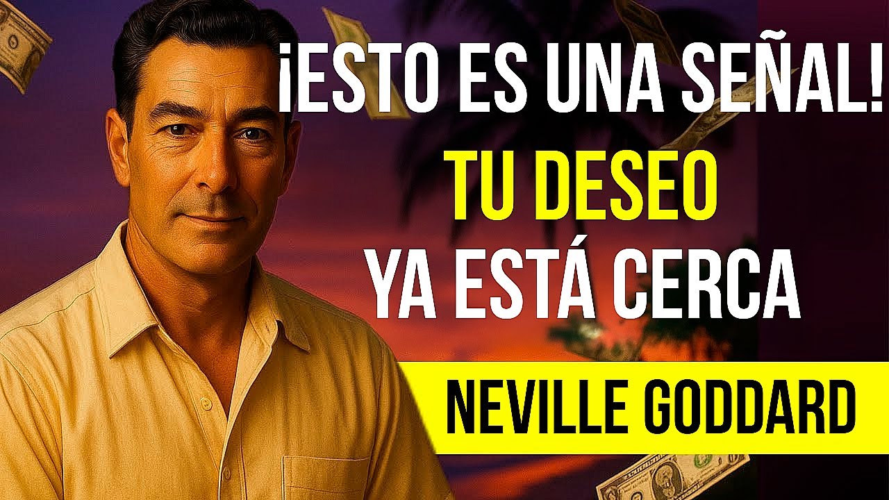 ¡ESTO ES 100% UNA SEÑAL! ¡TU DESEO EN CAMINO! Neville Goddard