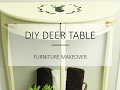 DIY Deer Table DIY Deer Table