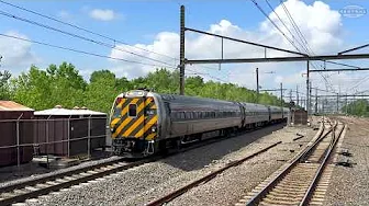Trains on the Northeast Corridor with Next Gen Acela Test Train!