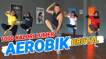 AEROBIK PALING BRUTAL BAKAR LEMAK 1000 KALORI LUMER