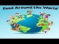 Read aloud audio book title  food around the world