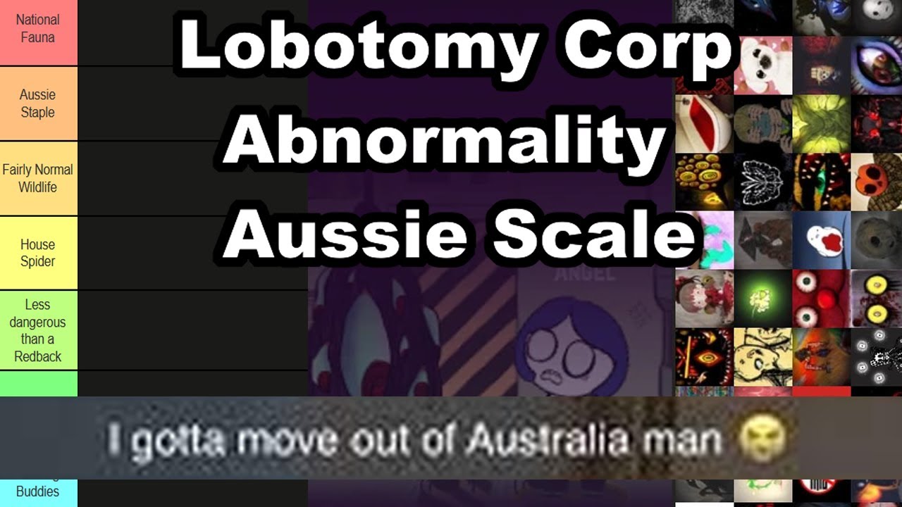 What If Abnormalities Lived In Australia Tier List Limbus Company What If Abnormalities Lived In Australia Tier List Limbus Company