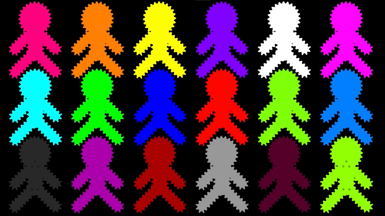 Stickman RTTB Run Race ASMR In Algodoo - Algicosathlon Day 118