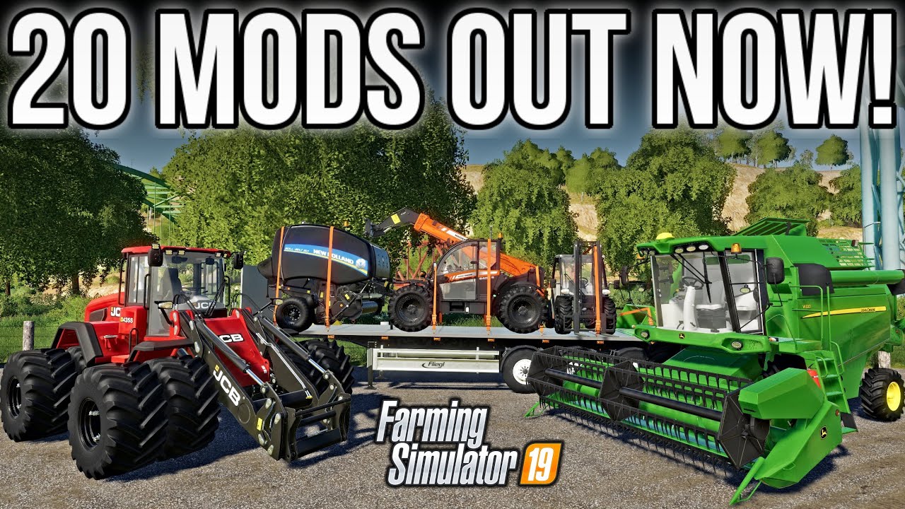 NEW MODS FS19! STRAP DOWN EQUIPMENT (GAME CHANGER!) + WESTBRIDGE HILLS