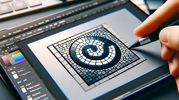 Create Mosaic Photo Effect in Photoshop - Tutorial & Template!