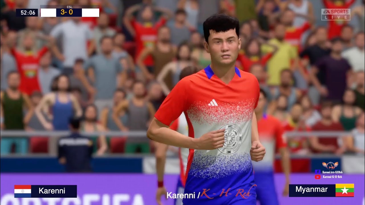 Karenni Vs Myanmar FIFA World Cup  -FIFA 22 Cinematic Gameplay