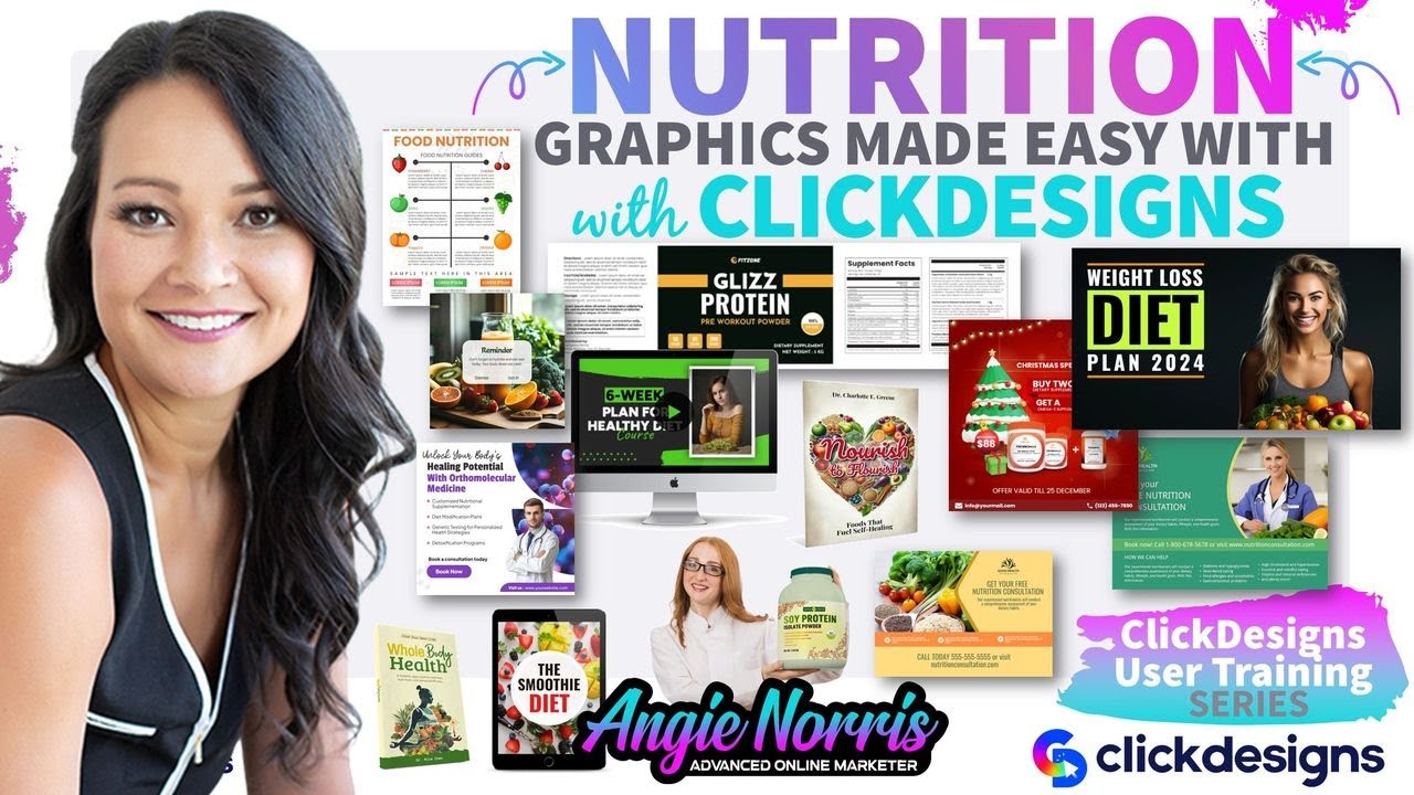 Nutrition Graphics Made Easy with ClickDesigns