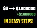 BROKE TO MILLIONAIRE IN 3 EASY STEPS! - GTA Online Beginners Money Guide