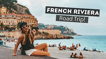 FRENCH RIVIERA ROAD TRIP! Cute villages in the South of France