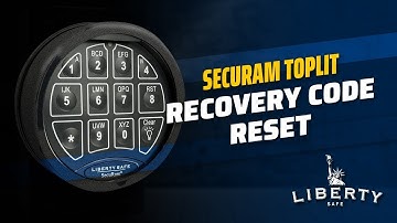 SecuRam TopLit - Recovery Code Reset