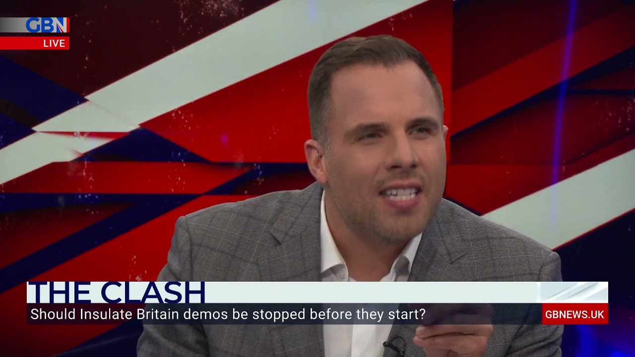 ‘I think people like you should be locked up’ Dan Wootton clashes with Insulate Britain activist