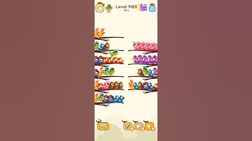 Bird sort color game level 1429 #leveldesign #playgaming #colorgame #gaming #colorconcept #videogame