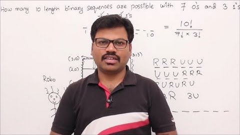 DM-7-Combinatorics  - Permutation of objects with repetitions