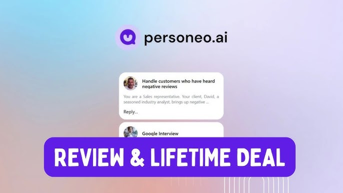 Personeo.Ai Appsume Lifetime Deal | Train Smarter With Ai Roleplays 