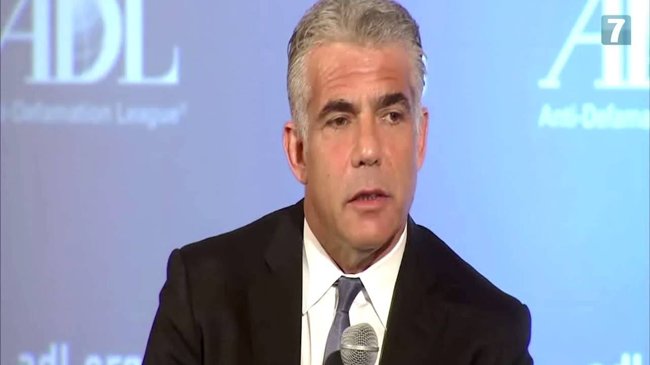 newspaper mockup Lapid: I'm working very hard to be the next Prime Minister