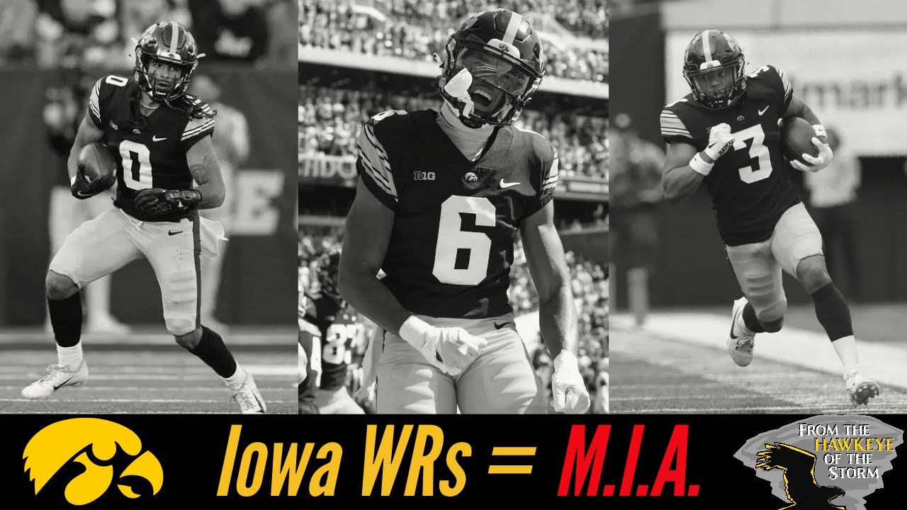WHERE ARE IOWA FOOTBALL'S WIDE RECEIVERS??? Hawkeyes beat Purdue with ZERO receptions by