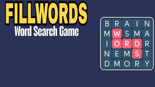 FILLWORDS Word Search Games level 26 27 28 29 30