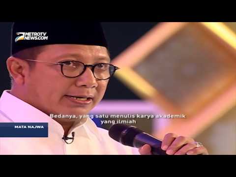 Menag Lukman untuk Gus Mus   Quraish Shihab