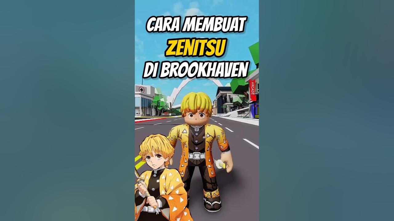 ROBLOX- ID ROUPAS DO ZENITSU DO DEMON SLAYER PARA BROOKHAVEN #idbrook