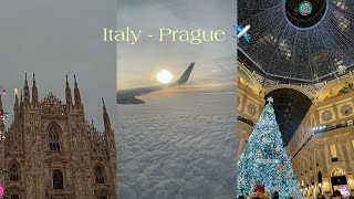 Glimpse of my winter  ( Italy - Prague ✈️📍 )